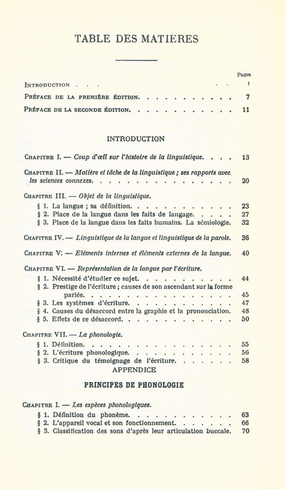 『COURS DE LINGUISTIQUE GÉNÉRALE』 2