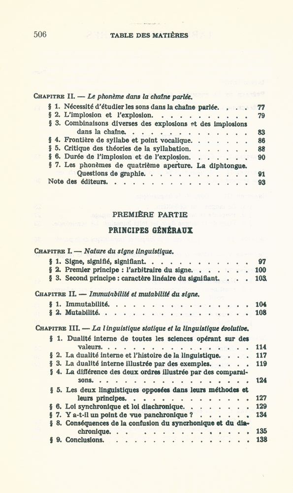 『COURS DE LINGUISTIQUE GÉNÉRALE』 3
