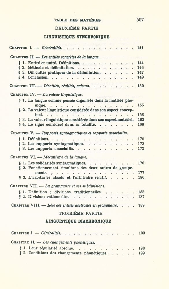 『COURS DE LINGUISTIQUE GÉNÉRALE』 4