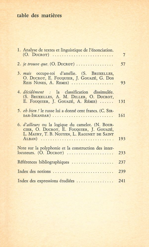 『les mots du discours』 2