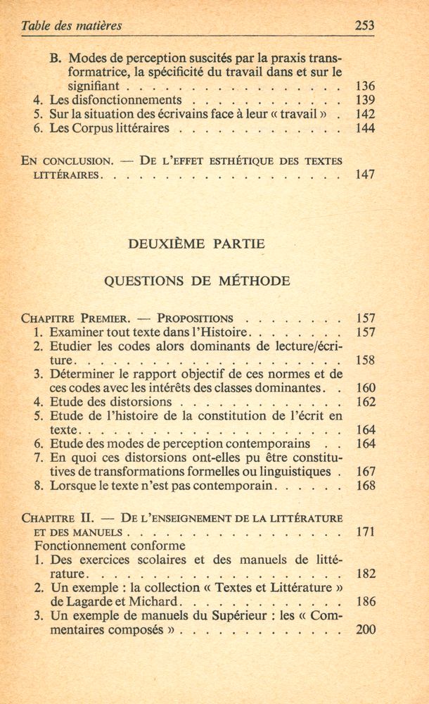『l'écriture et les Textes : essai sur le phénomène littéraire』 4