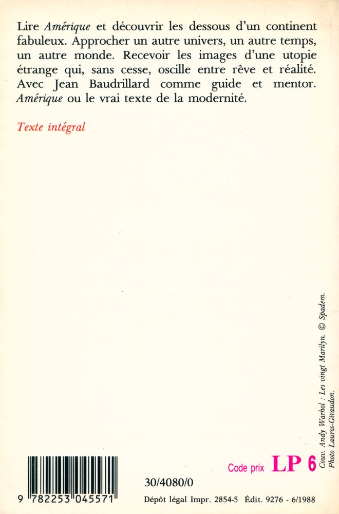 『Amérique』 3
