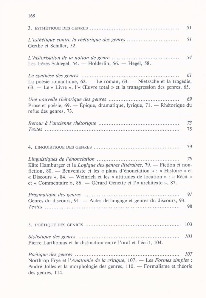 『Les genres littéraires』 3
