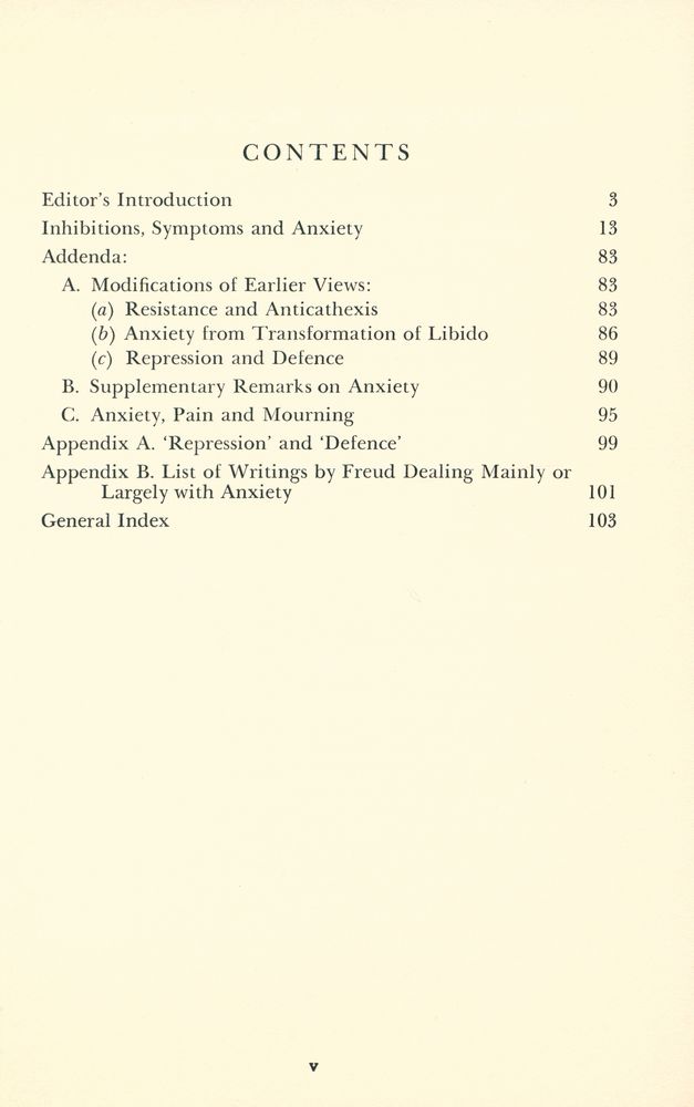 『Inhibitions, symptoms and anxiety』 2