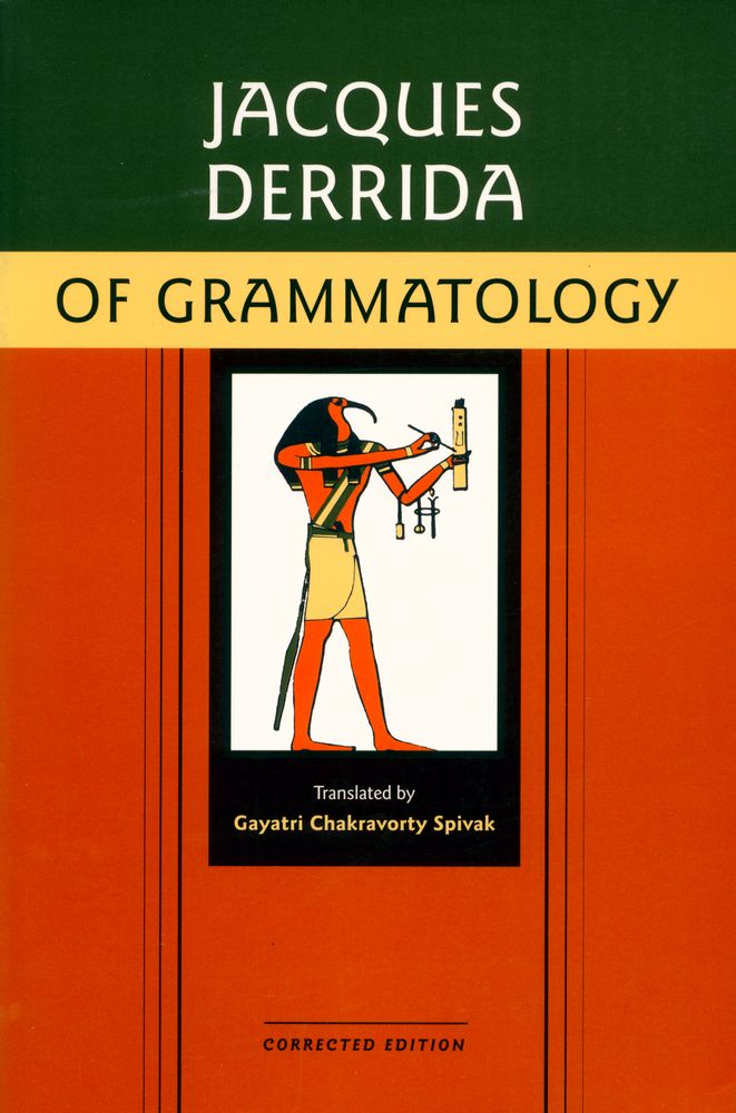『Of grammatology』 1