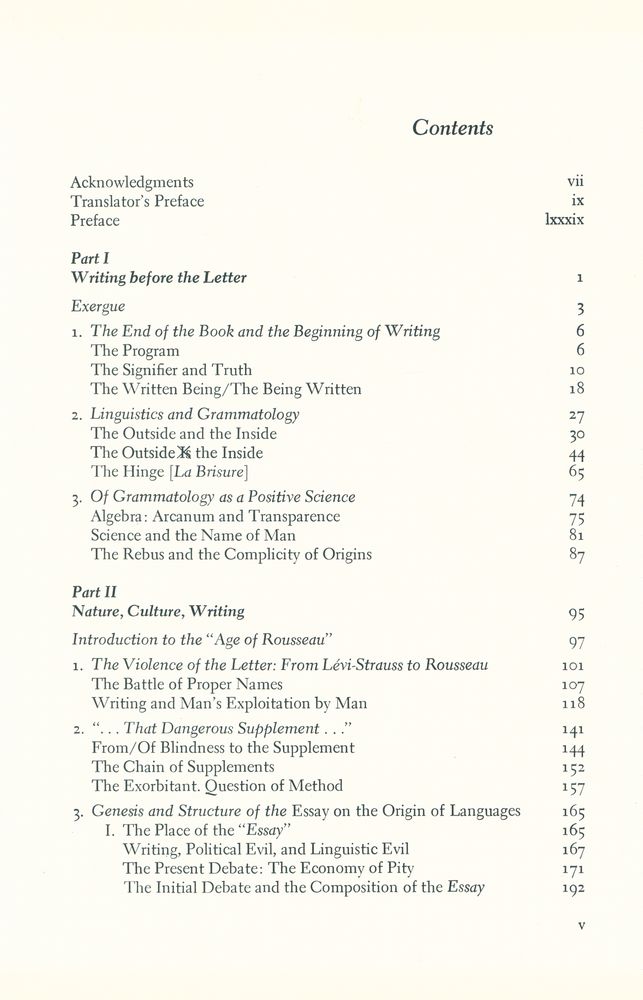 『Of grammatology』 2
