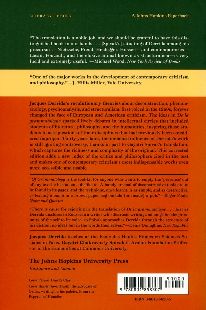 『Of grammatology』 4