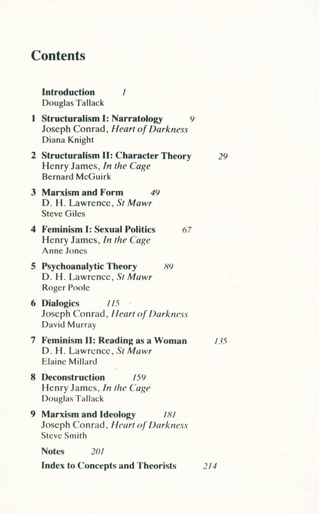 『Literary theory at work : three texts』 2