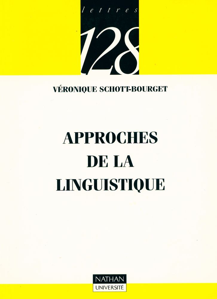 『APPROCHES DE LA LINGUISTIQUE』 1