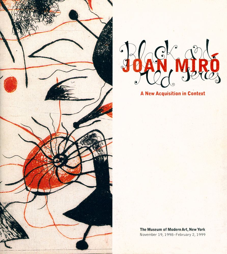 《JOAN MIRÓ, Black and Red Series : A New Acquisition in Context》 1
