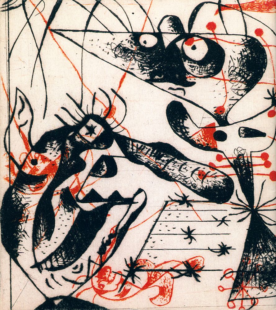 《JOAN MIRÓ, Black and Red Series : A New Acquisition in Context》 3