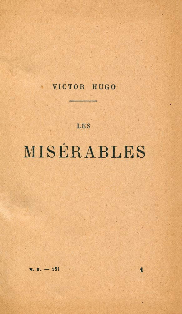 『LES MISÉRABLES 1』 1