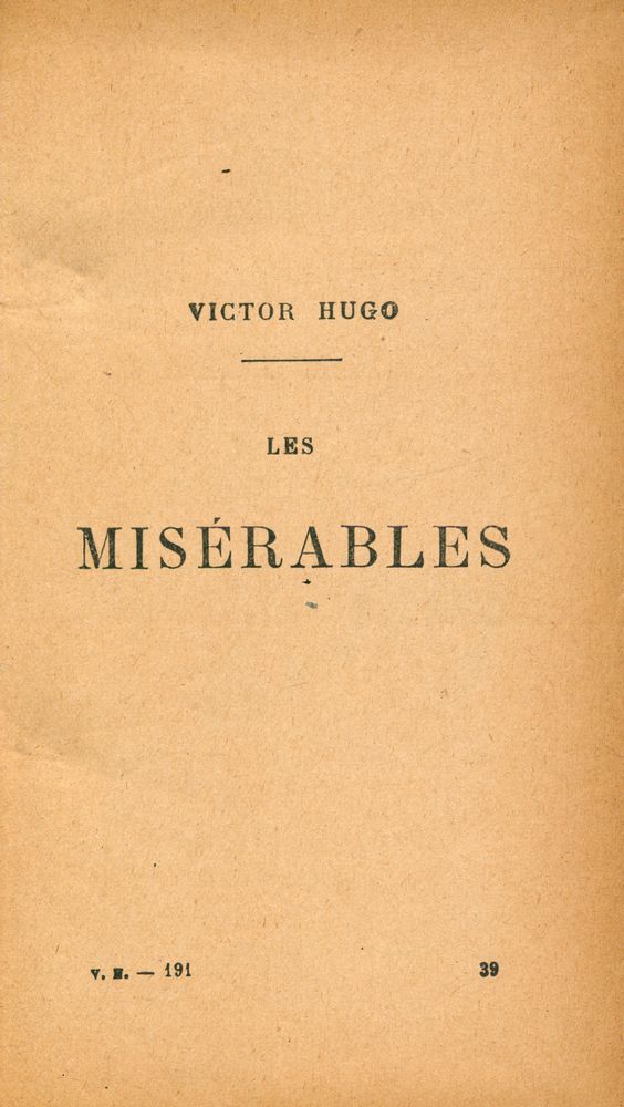 『LES MISÉRABLES 3』 1
