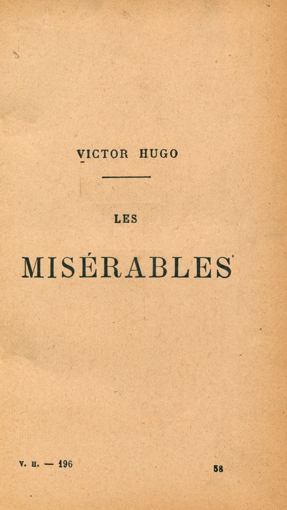 『LES MISÉRABLES 4』 1