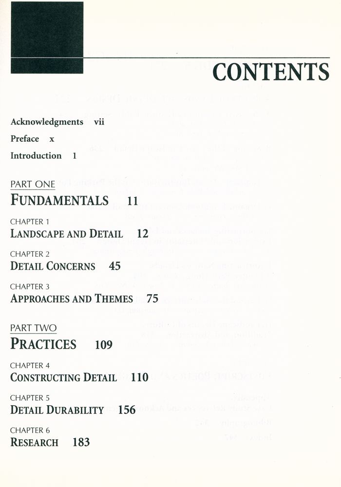 『The ART of LANDSCAPE DETAIL : Fundamental, Practices, and Case Studies』 2