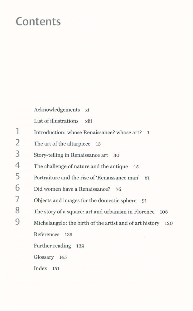 『RENAISSANCE ART : A Very Short Introduction』 2