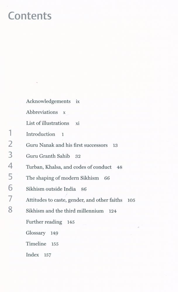 『SIKHISM : A Very Short Introduction』 2