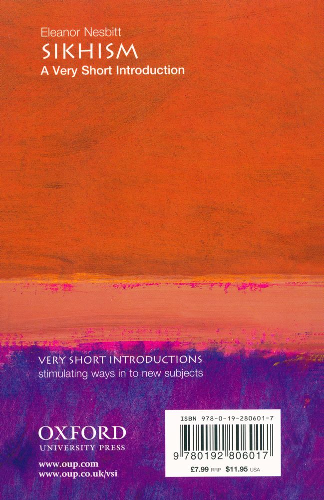 『SIKHISM : A Very Short Introduction』 3