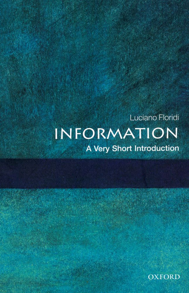 『INFORMATION : A Very Short Introduction』 1