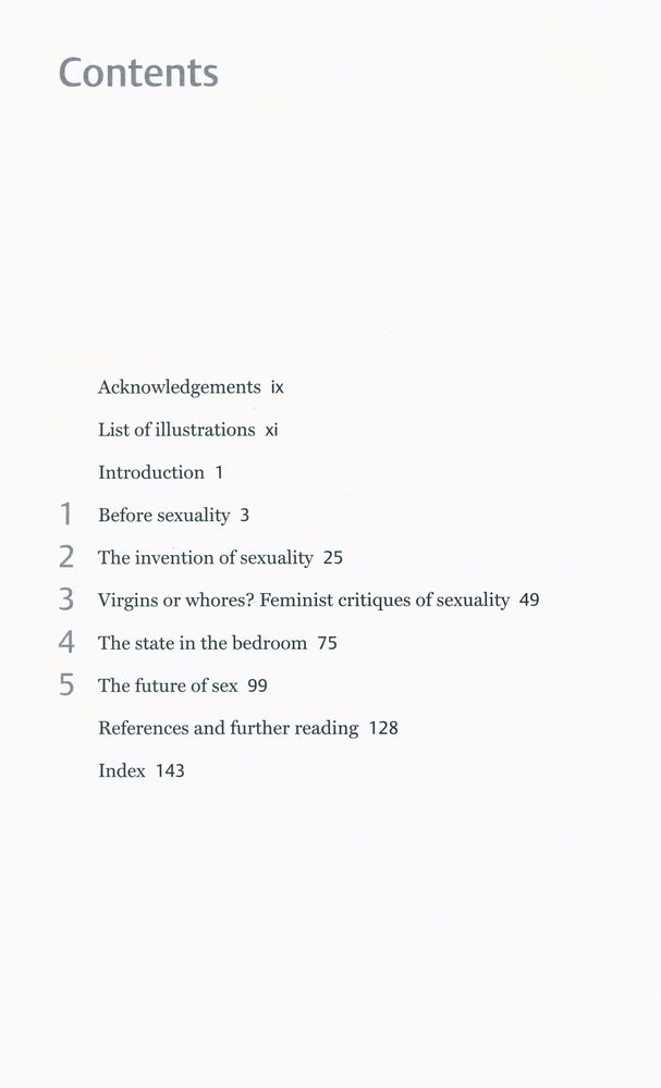 『SEXUALITY : A Very Short Introduction』 2