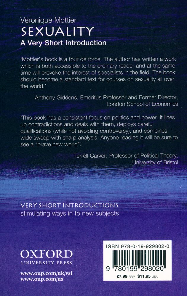 『SEXUALITY : A Very Short Introduction』 3
