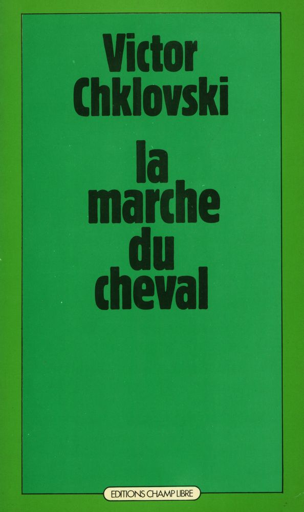 『La marche du cheval』 1