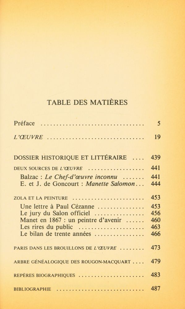 『L' Œuvre』 2