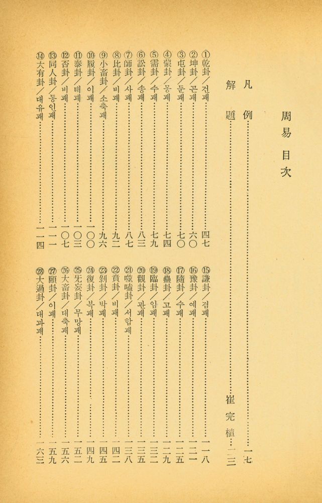 『四書三經 : 周易(사서삼경 : 주역)』 2