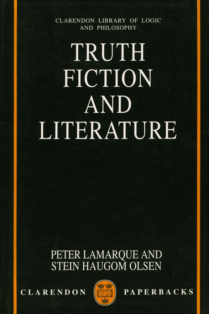 『Truth, fiction, and literature : a philosophical perspective』 1