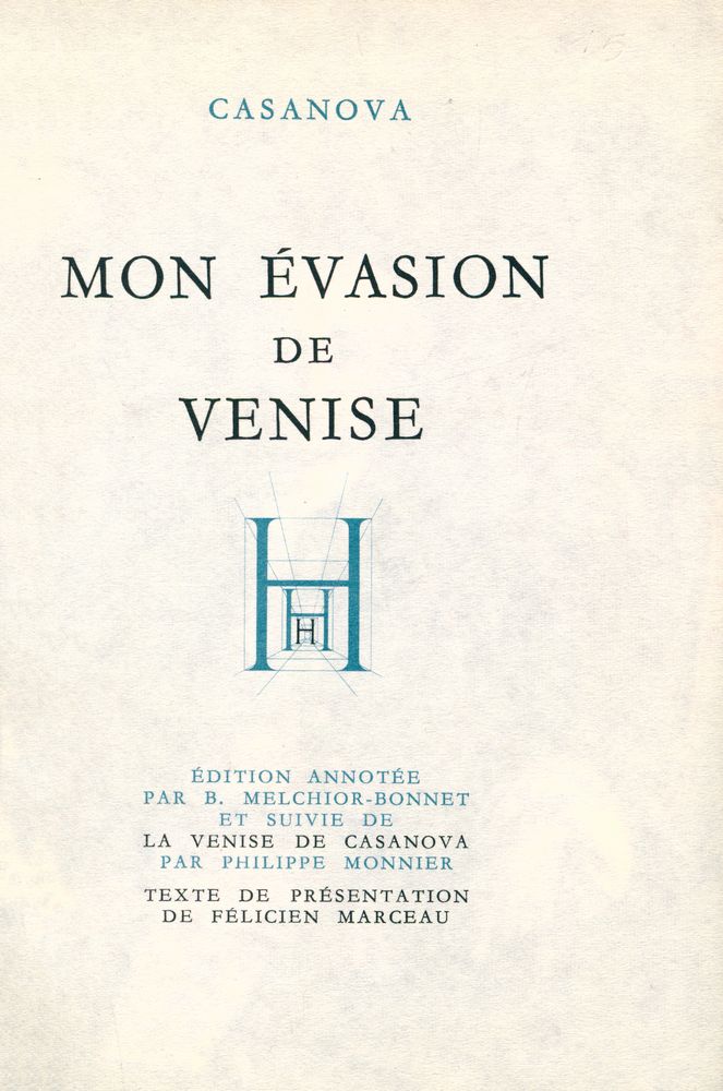 『MON ÉVASION DE VENISE』 1