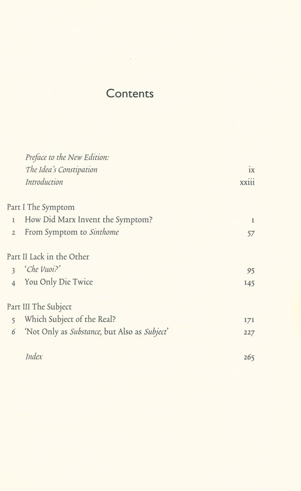 『THE SUBLIME OBJECT OF IDEOLOGY』 2