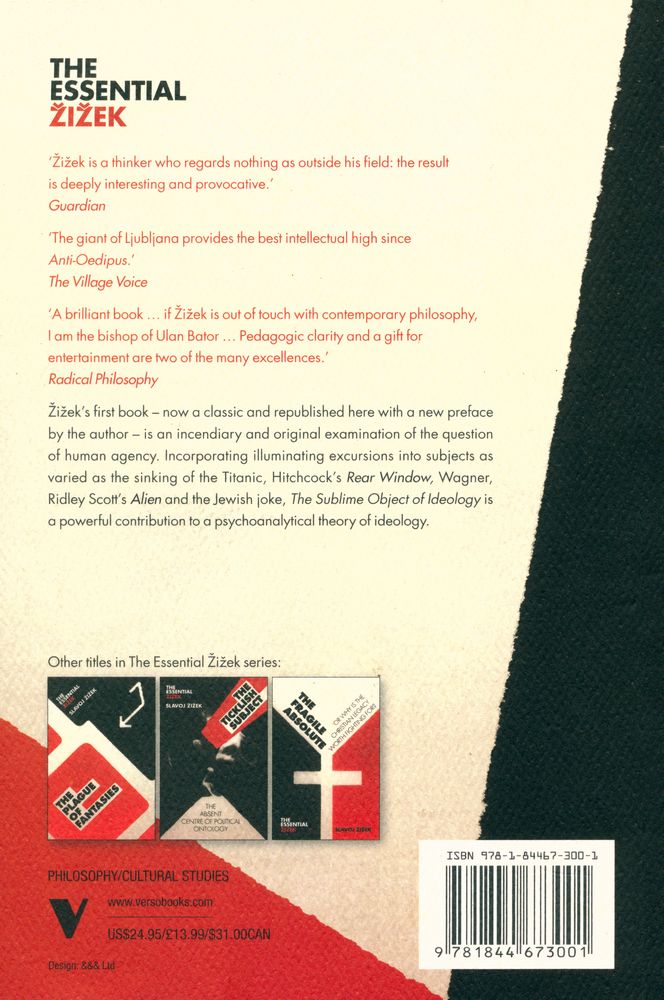 『THE SUBLIME OBJECT OF IDEOLOGY』 3