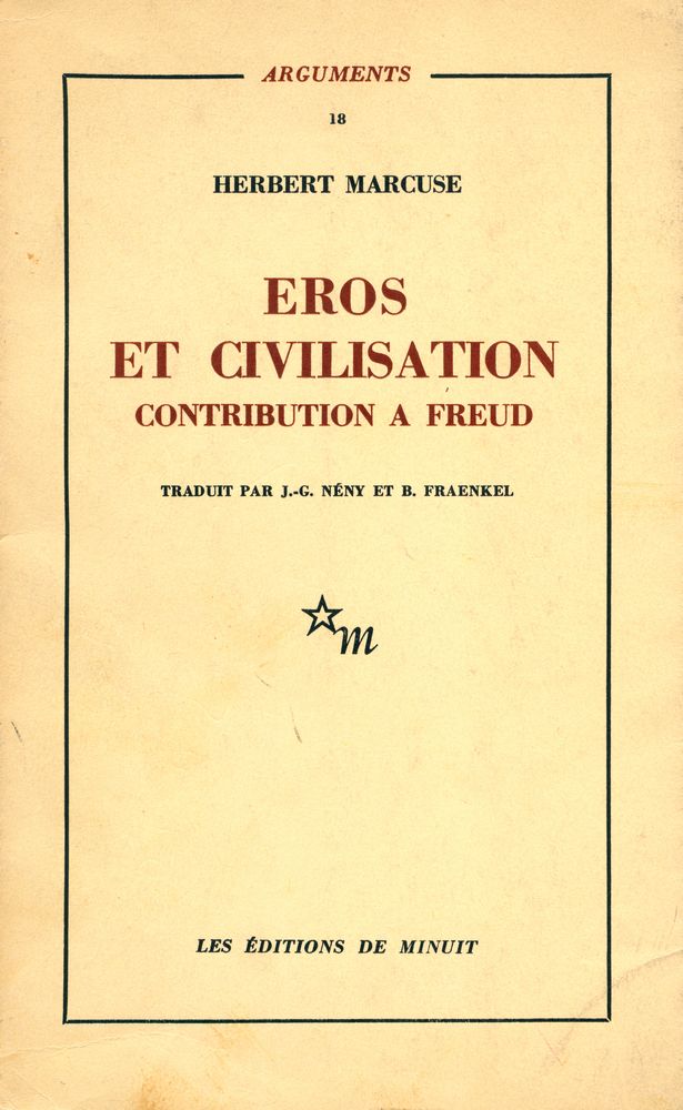 『EROS ET CIVILISATION : CONTRIBUTION A FREUD』 1