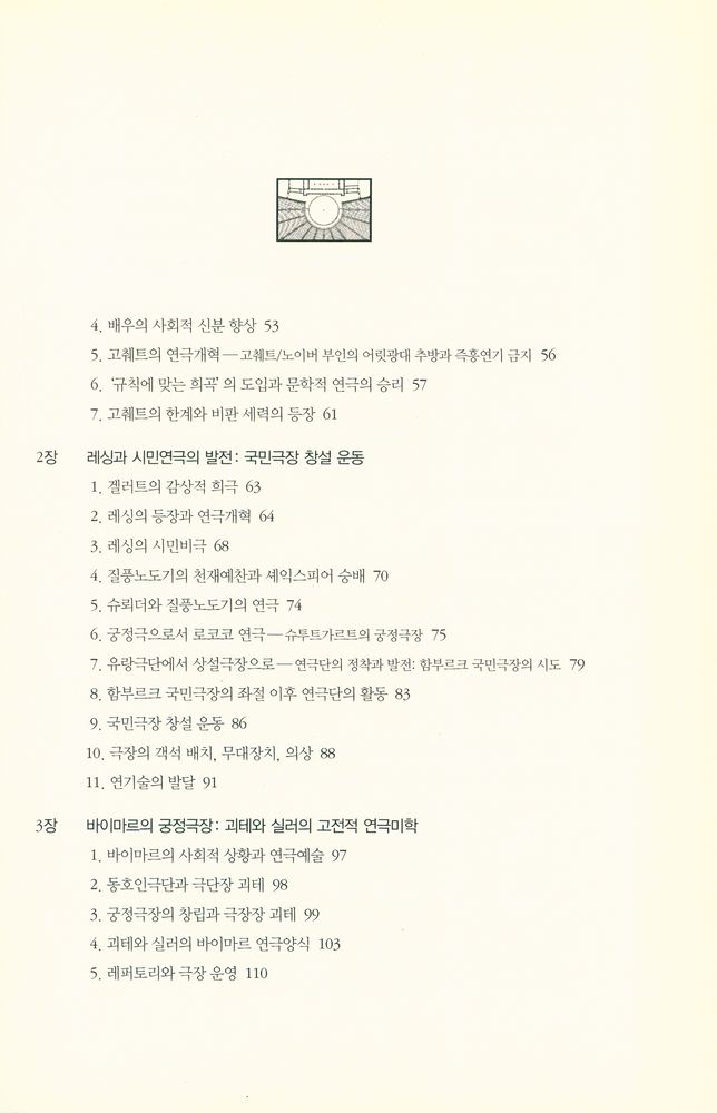 『독일 연극사 : 근세부터 현대까지 Deutsche Theatergeschichte : Von den Anfängen bis zur Gegenwart』 3
