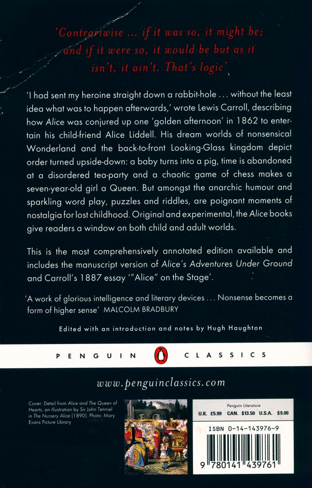 『Alice's Adventures in Wonderland and Through the Looking - Glass』 4