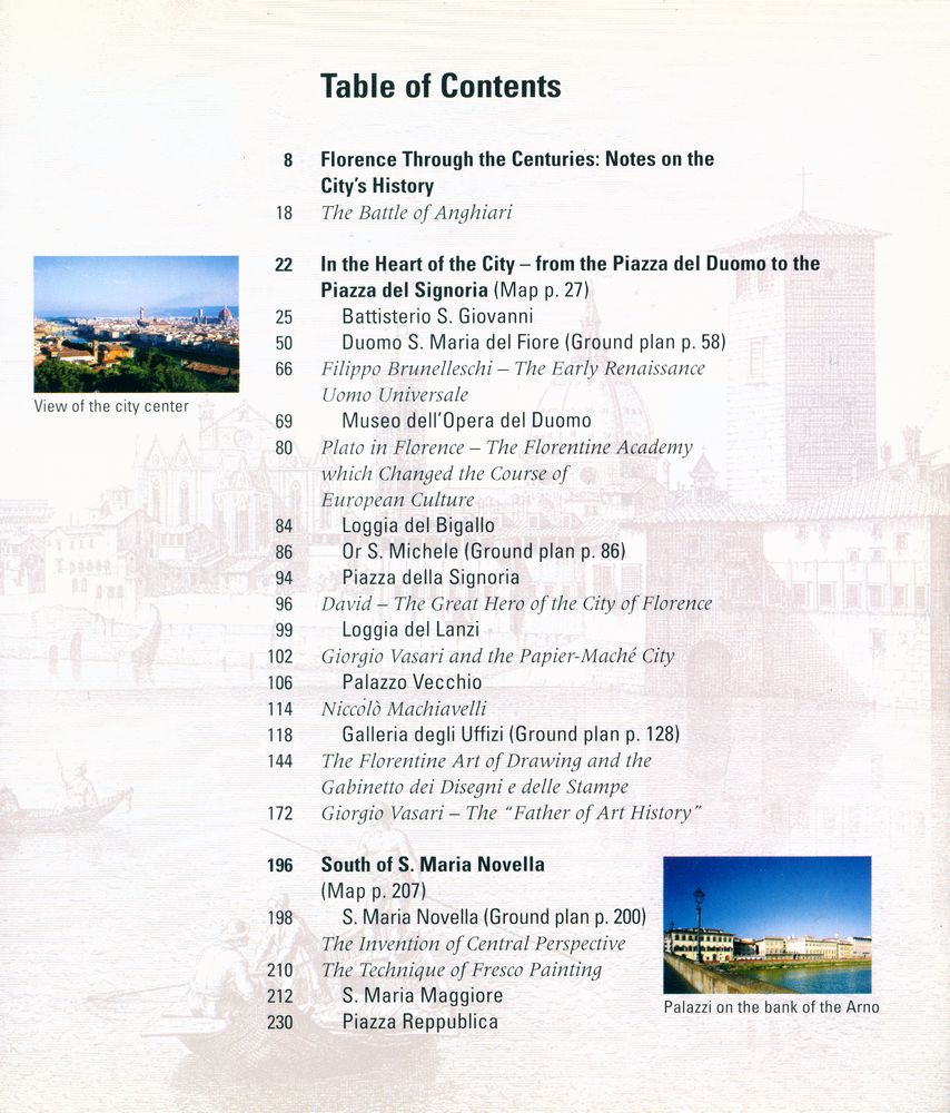 『ART & ARCHITECTURE : FLORENCE』 2