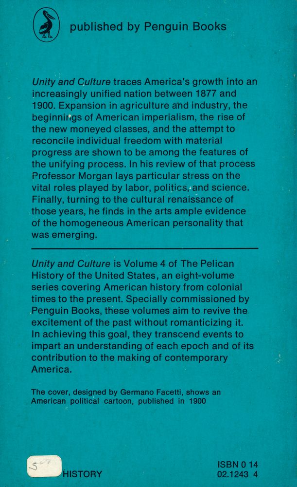 『UNITY AND CULTURE : The United States 1877 - 1900』 3