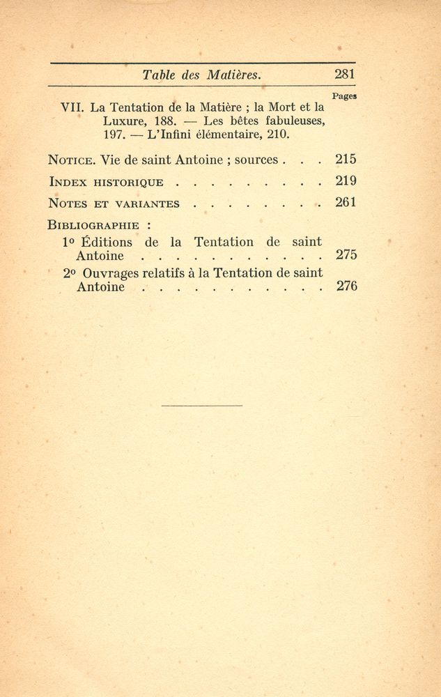 『ŒUVRES COMPLÈTES DE FLAUBERT : LA TENTATION DE SAINT ANTOINE』 4