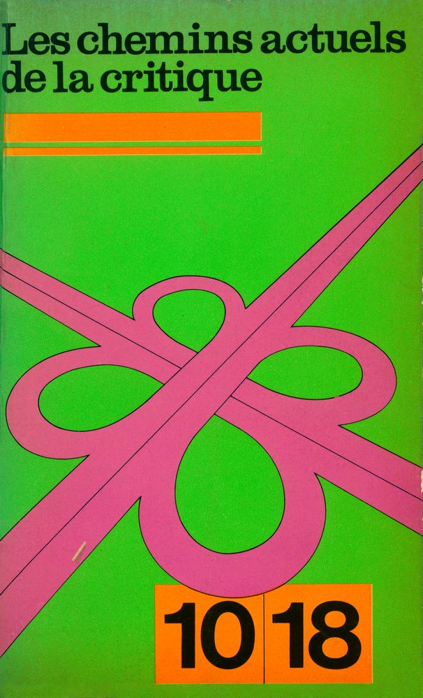 『Les chemins actuels de la critique』 1