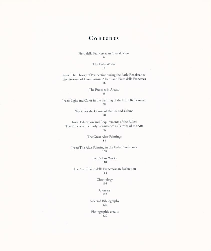 『Masters of Italian Art - Piero della Francesca』 2