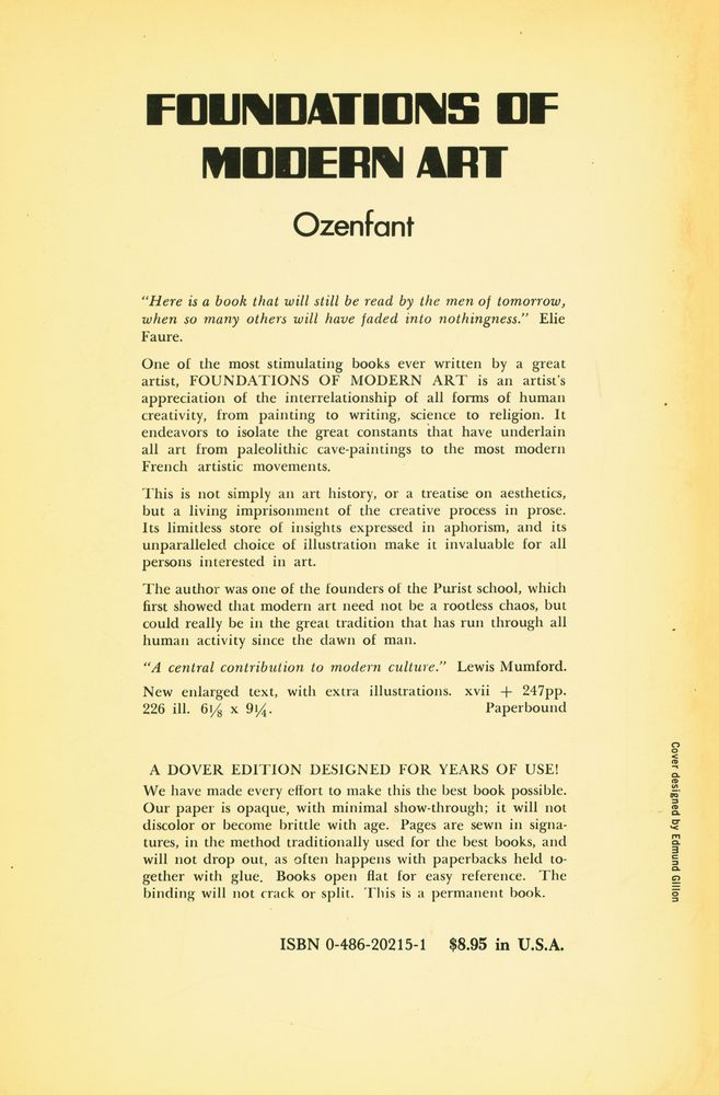 『FOUNDATIONS of MODERN ART』 4