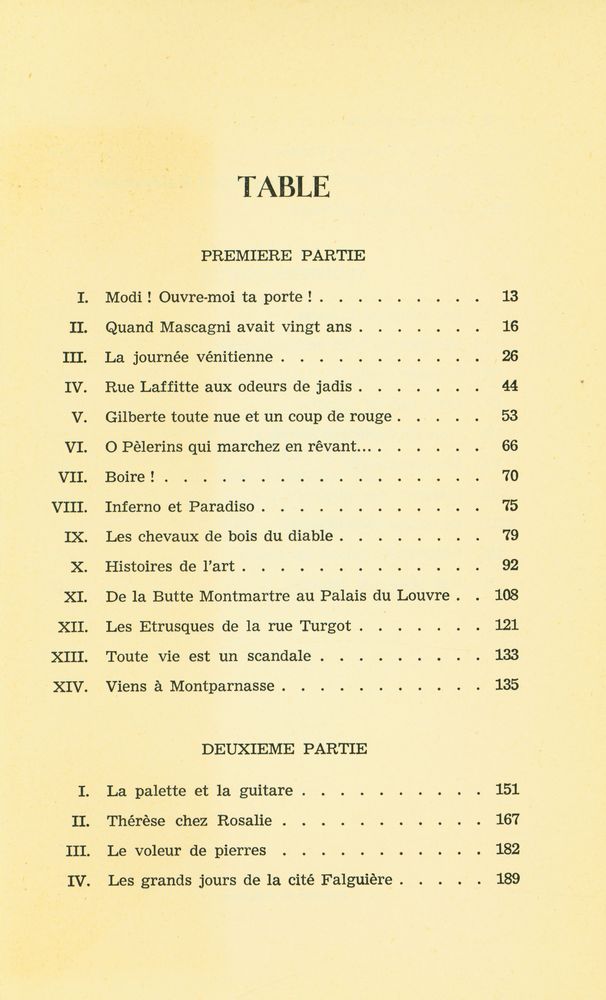 『la vie passionnee de MODIGLIANI』 3
