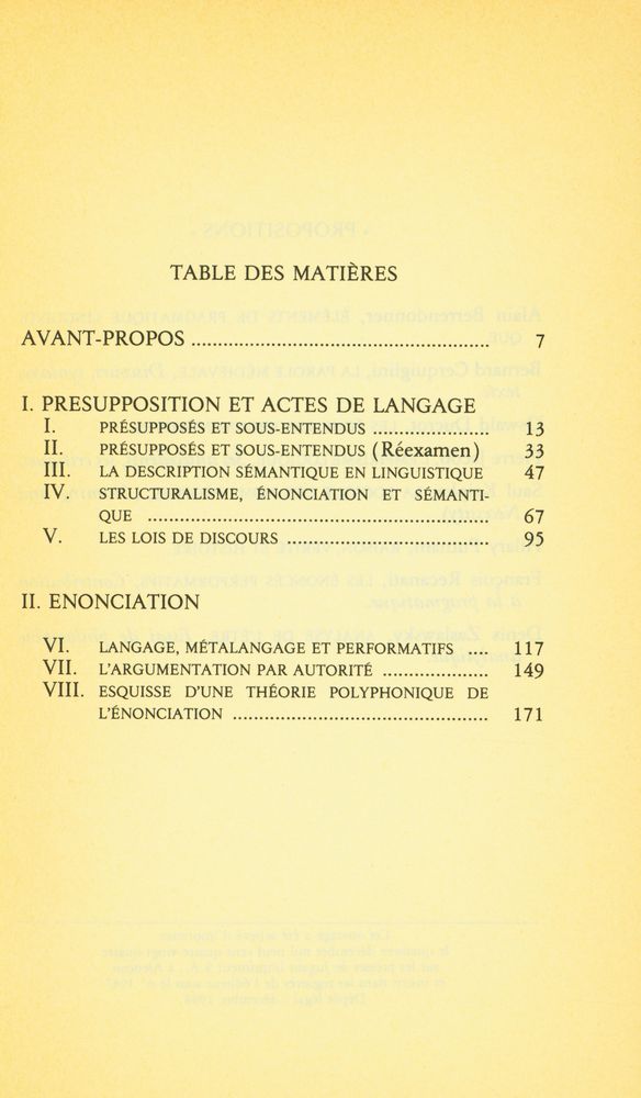 『LE DIRE ET LE DIT』 2