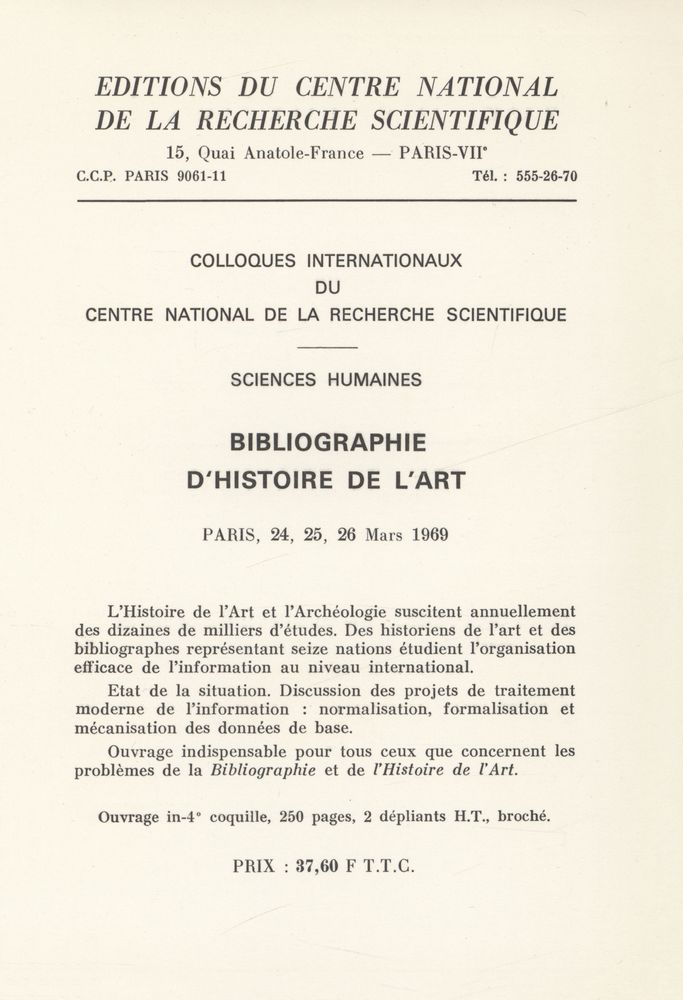 『REVUE d'ESTHÉTIQUE』 TOME XXIV - FASCICULE Ⅱ, AVRIL - JUIN 1971 2