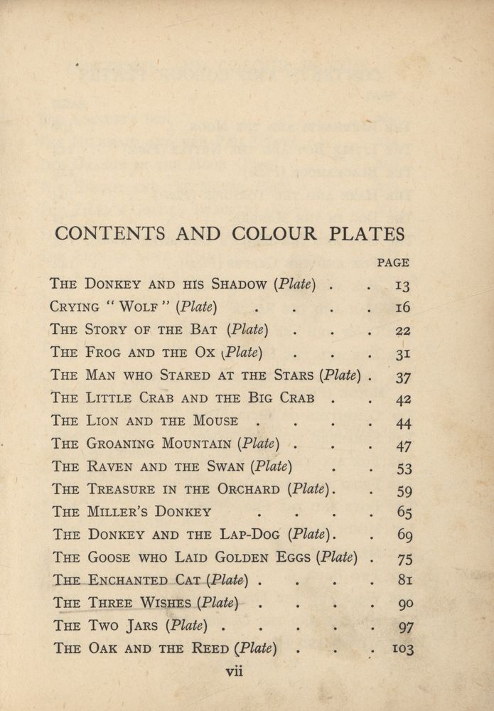 『ÆSOP'S FABLES : WITH 48 COLOUR PLATES』 2