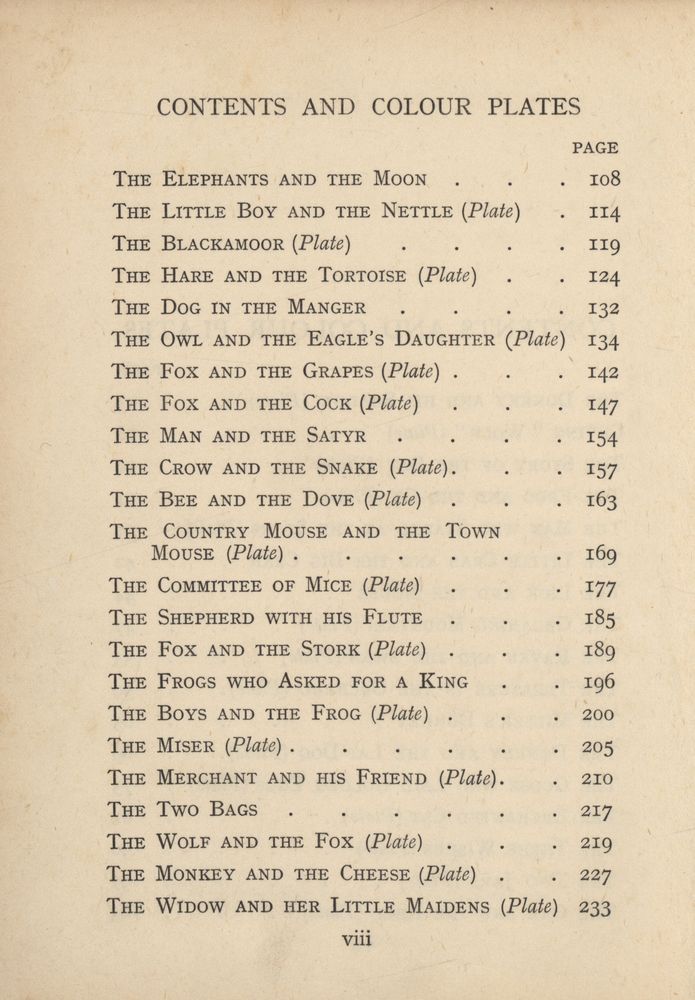 『ÆSOP'S FABLES : WITH 48 COLOUR PLATES』 3