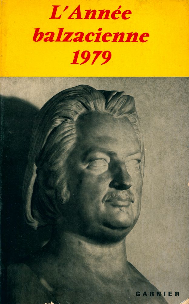 『L'Année balzacienne, 1979』 1