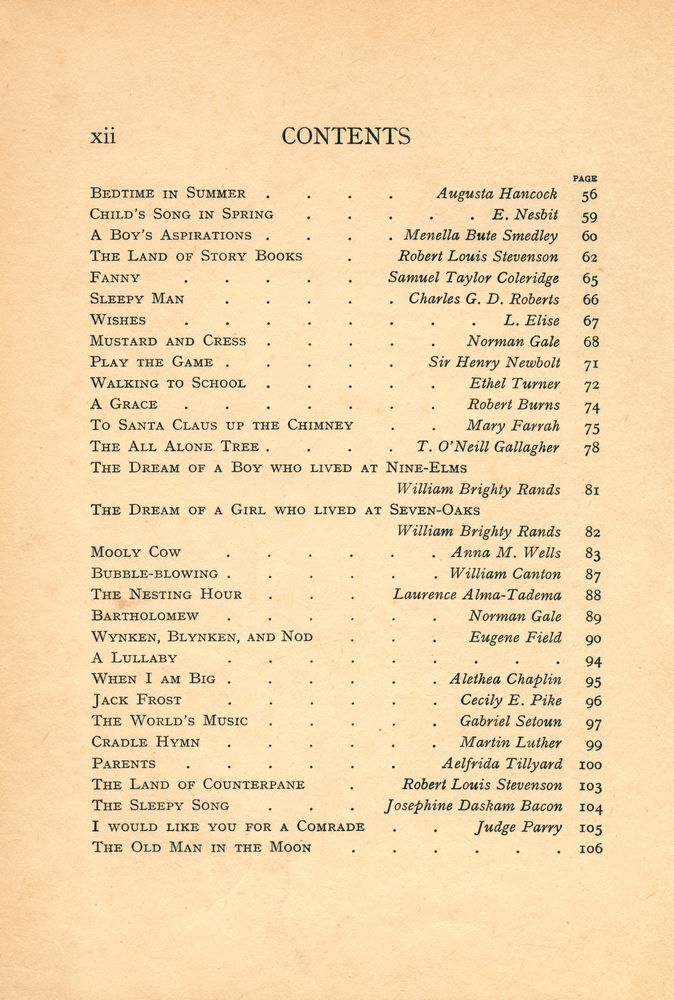 『VERSES FOR CHILDREN』 3