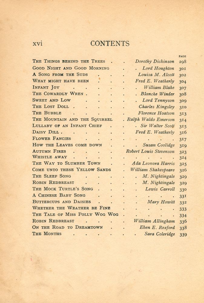 『VERSES FOR CHILDREN』 7