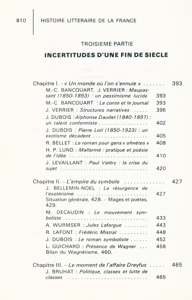 『HISTOIRE LITTERAIRE DE LA FRANCE Ⅴ. DE 1848 A 1913』 7